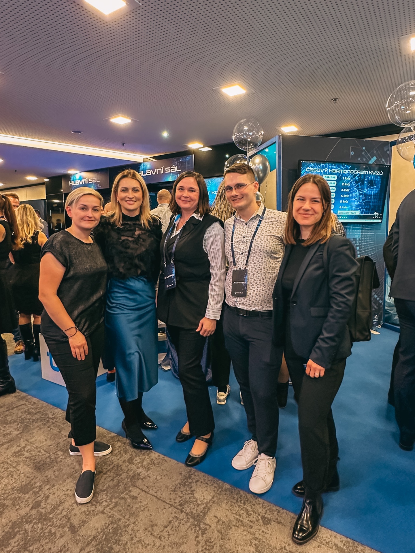 Tým Pořádek ve financích na konferenci